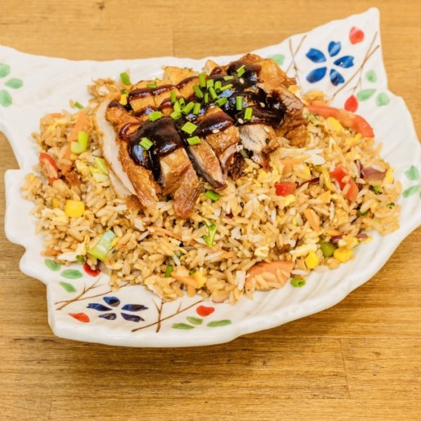 29.Arroz frito japones con pato asado