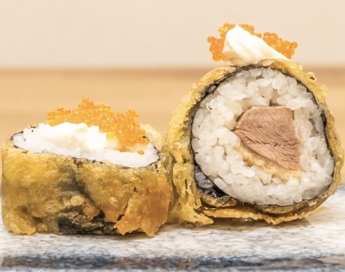 77B . Crispy roll de pato (8P)